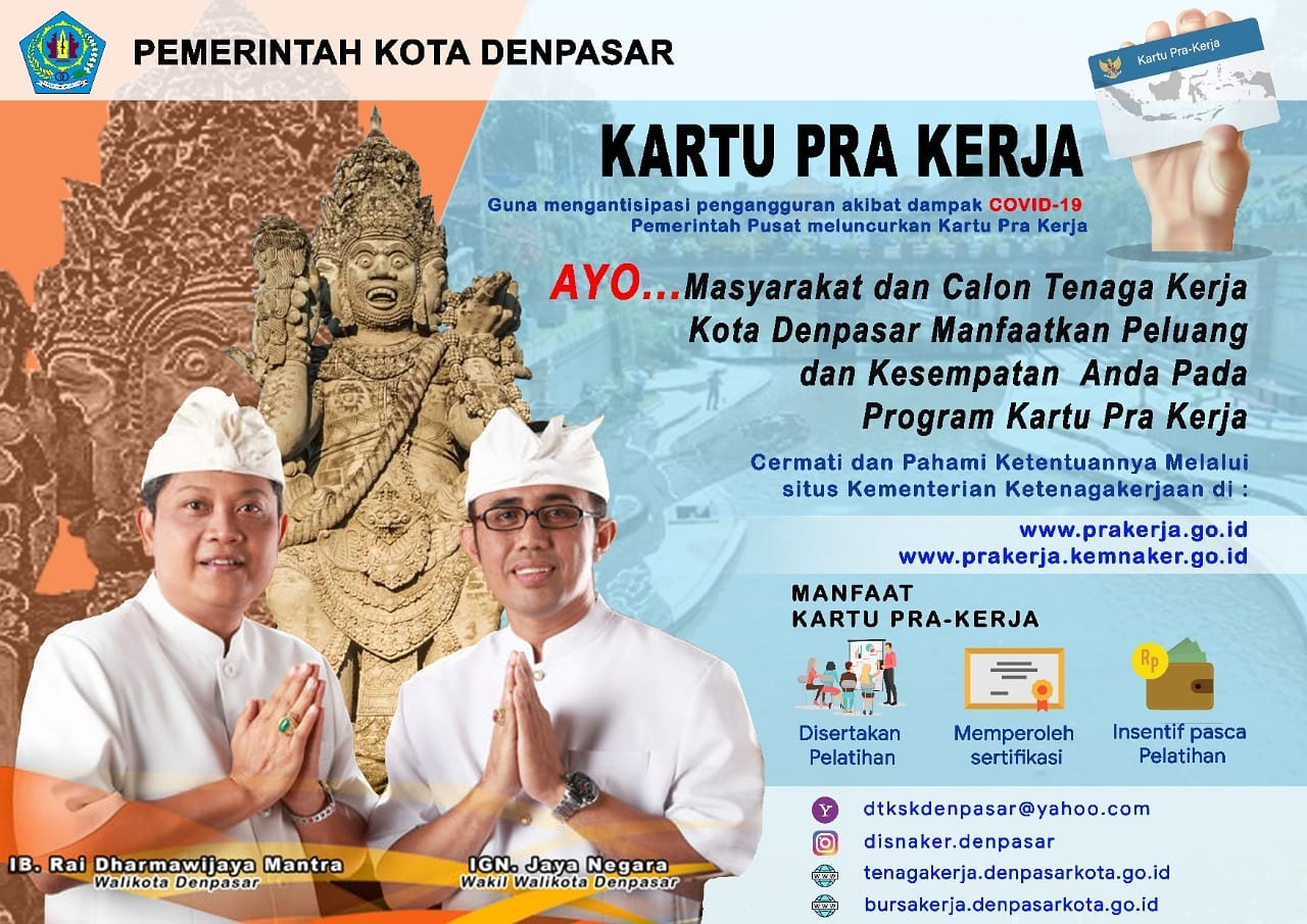 PERSIAPAN KARTU PRA KERJA 2020